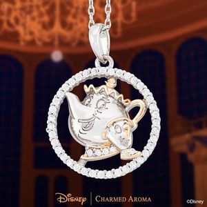 Disney Beauty and the Beast Necklace, Charmed Aroma